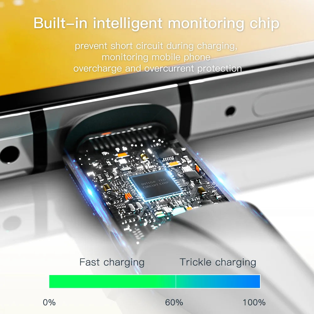 Essager 3A Fast Charging USB-A to USB-C Cable