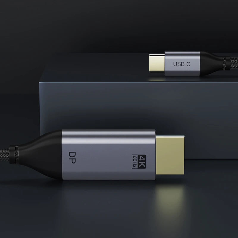 CABLETIME USB-C to DisplayPort 4K 60Hz Cable