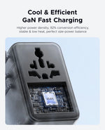 ORICO 100W GaN Universal Travel Adapter