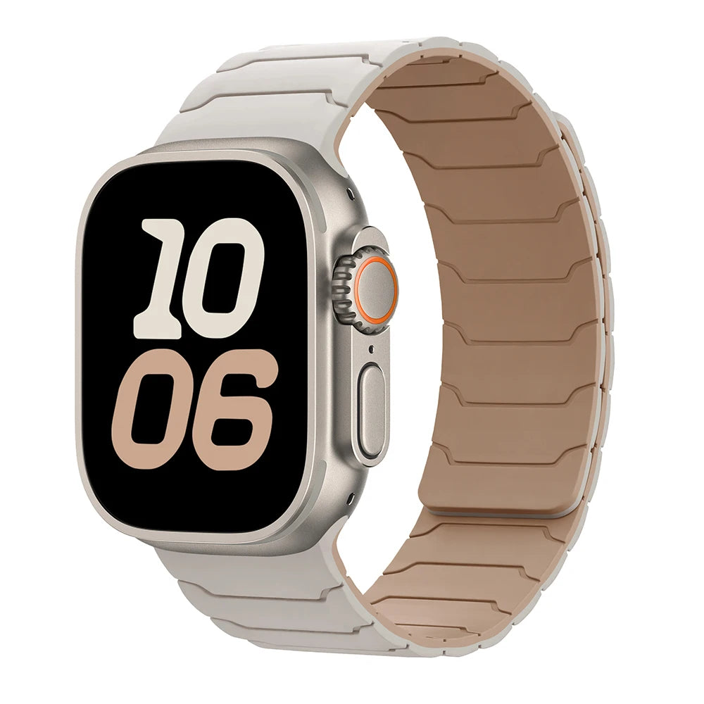 Premium Magnetic Silicone Band for Apple Watch