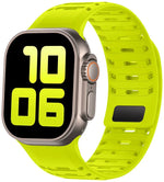 Breathable Magnetic Silicone Strap for Apple Watch