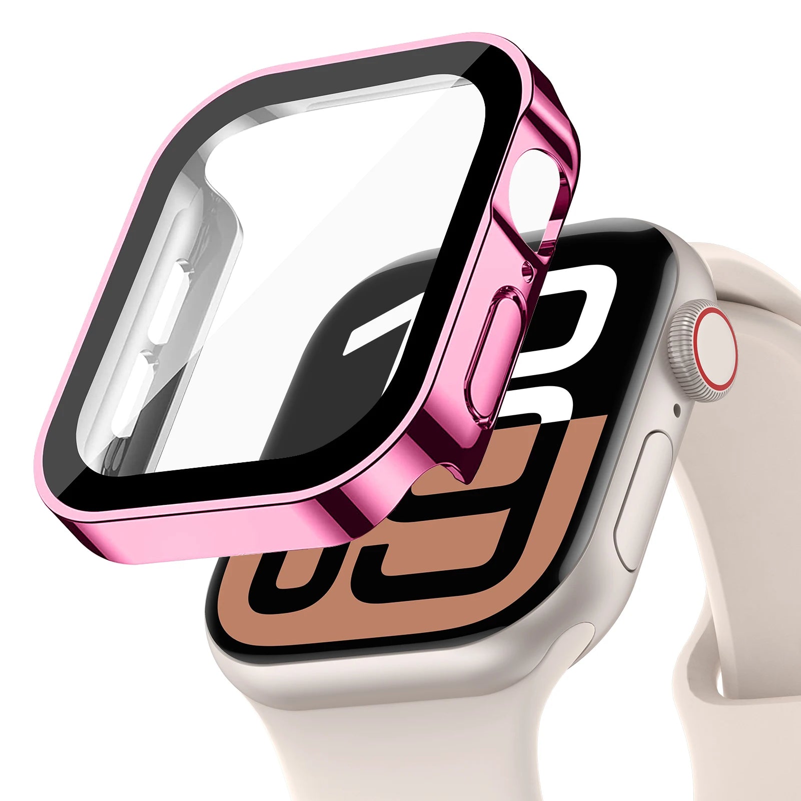 Straight Edge Waterproof Case for Apple Watch Series 10