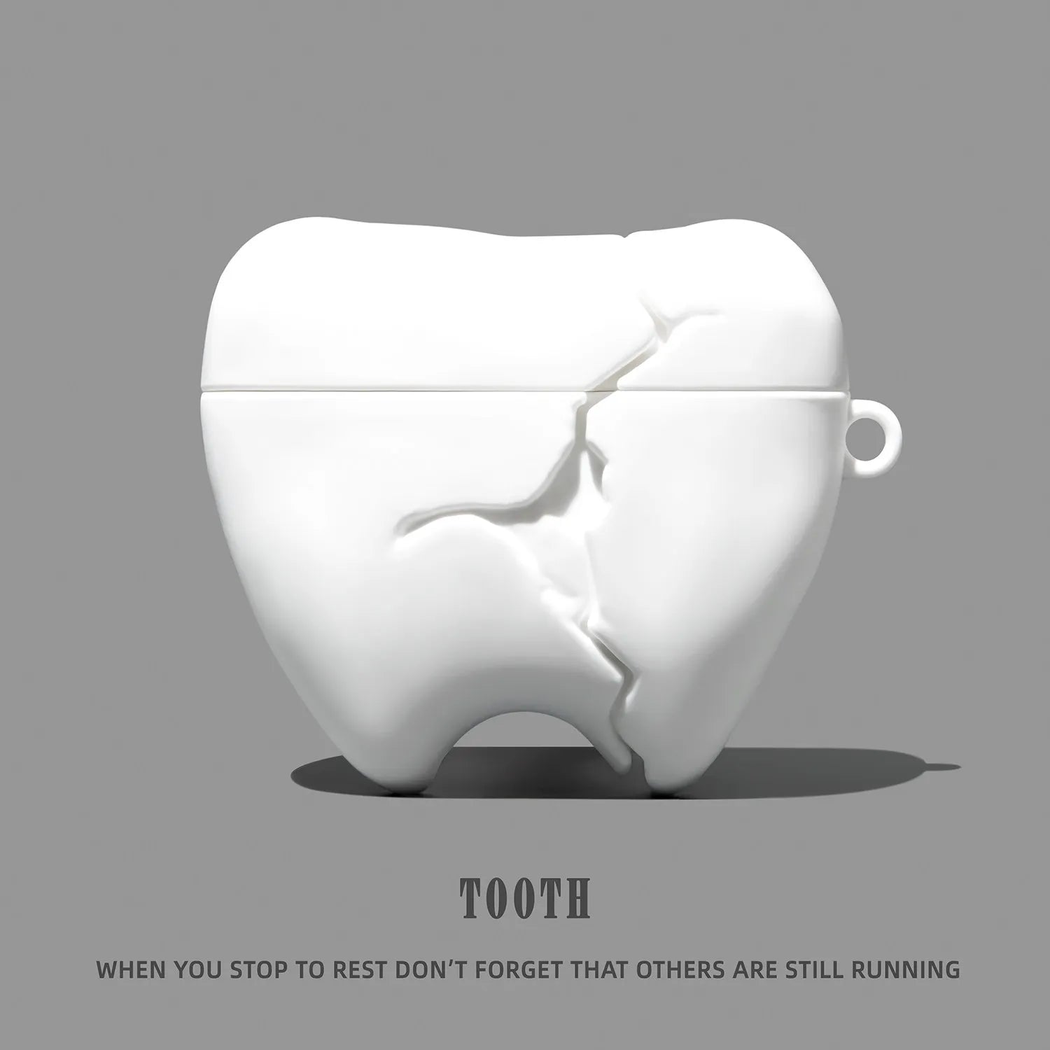 AirPods Pro 3 Cracked Teeth Protective Cover
