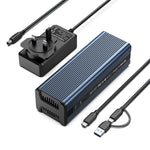 ACASIS Dual-Bay M.2 NVMe SSD Case with Cooling Fan and Clone Mode