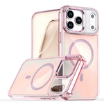 Color-Changing MagSafe Phone Case with Metal Lens Bracket for iPhone 17 Series