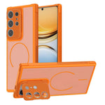 Shockproof Matte Magnetic Case with Camera Lens Guard for Samsung Galaxy S26 Series