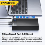 Essager 3.5" SATA 3.0 Hard Drive Enclosure