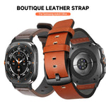 No-Gap Leather Strap for Samsung Galaxy Watch Ultra and Samsung Galaxy Watch Ultra (2025)