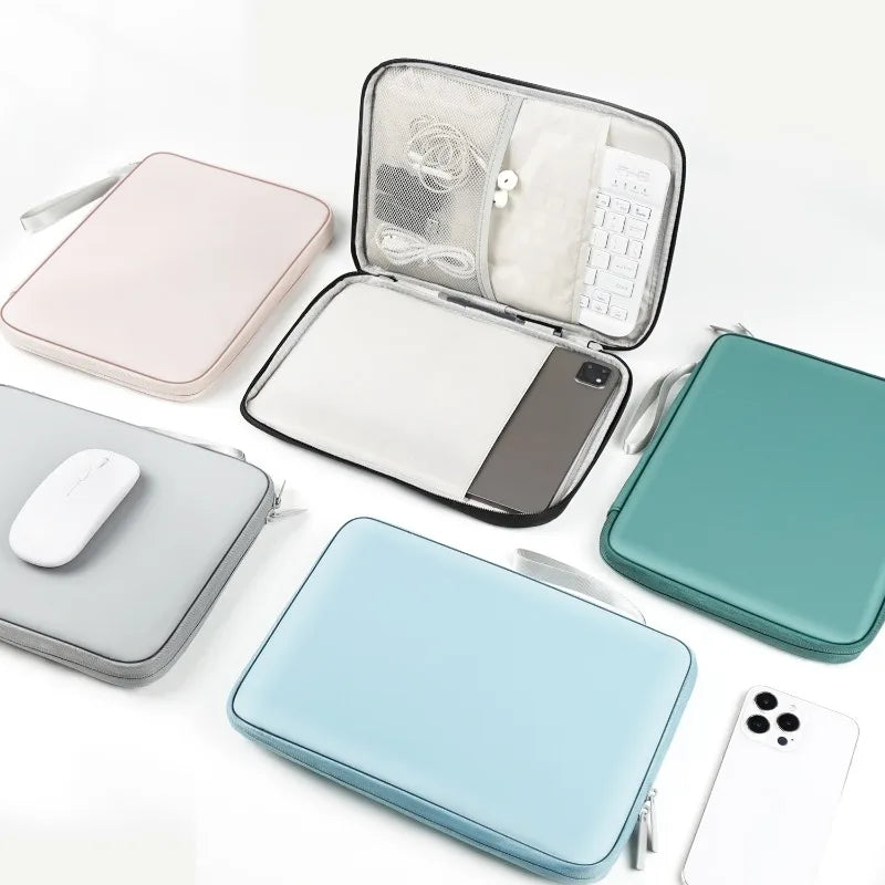 Multi-Pocket Shockproof Tablet Sleeve