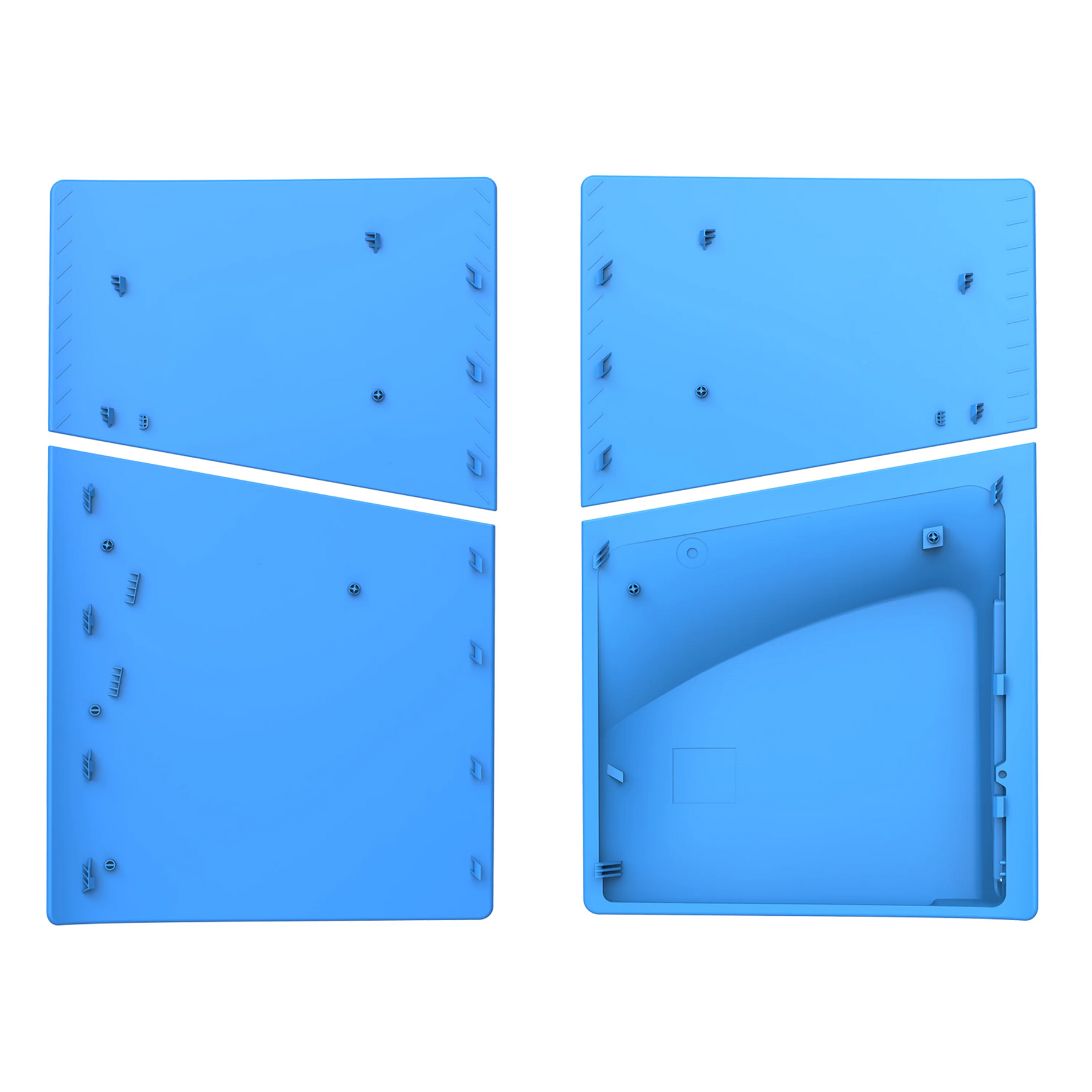 Two-Piece Hinged Faceplate For PlayStation 5 Slim