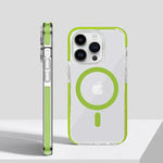 Shockproof Transparent Acrylic MagSafe Case for iPhone 15 Series