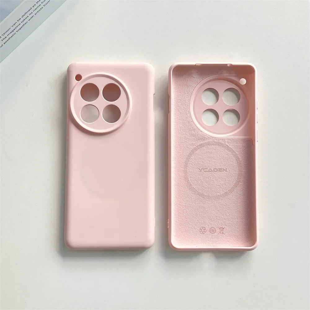 Shockproof Liquid Silicone Magnetic Case for OnePlus 13