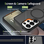Samsung Galaxy S26 Series PC+TPU Magnetic Matte Protective Case