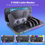 Adjustable Nintendo Switch 2 Cooling & Charging Station