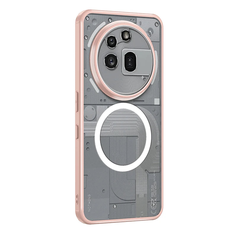 Shockproof Matte PC + TPU Magnetic Case for Nothing Phone 3a / 3a Pro