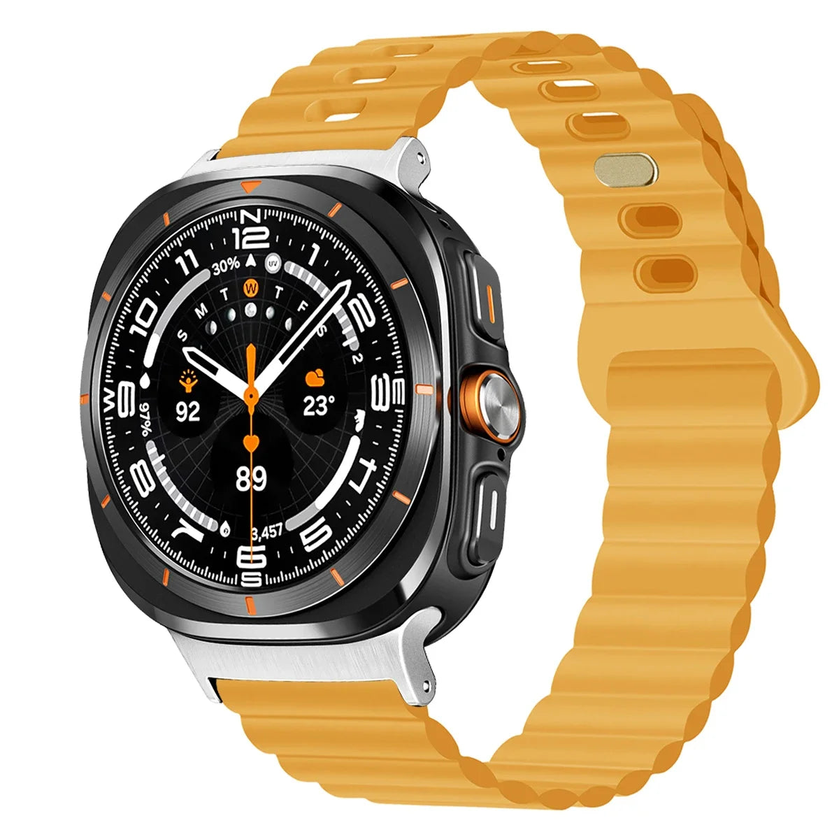 Durable No Gaps Silicone Sport Band for Samsung Galaxy Watch Ultra