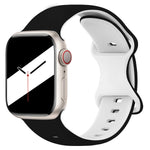 Two-Tone Silicone Strap for Apple Watch