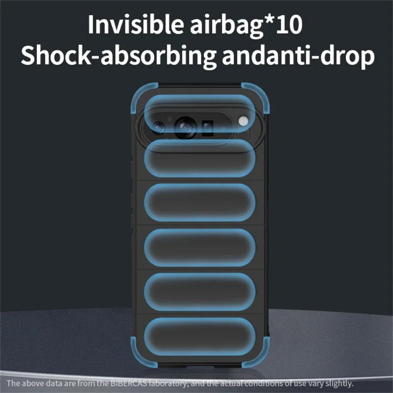 Color Liquid Silicone Matte Case for Google Pixel 9 Series