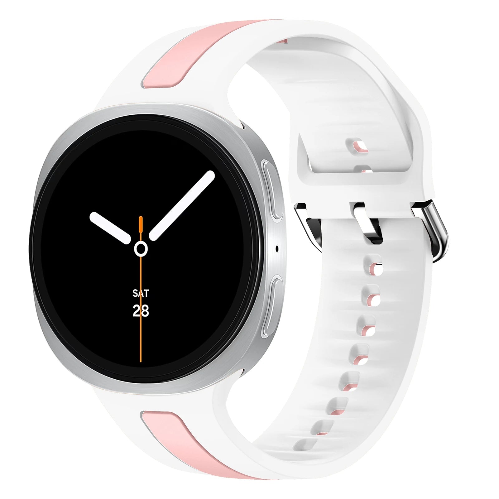 Sport Two-Tone Silicone Band for Samsung Galaxy Watch 8 & Galaxy Watch 8 Classic