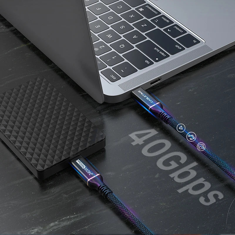CABLETIME USB4 40Gbps Thunderbolt-Compatible Cable