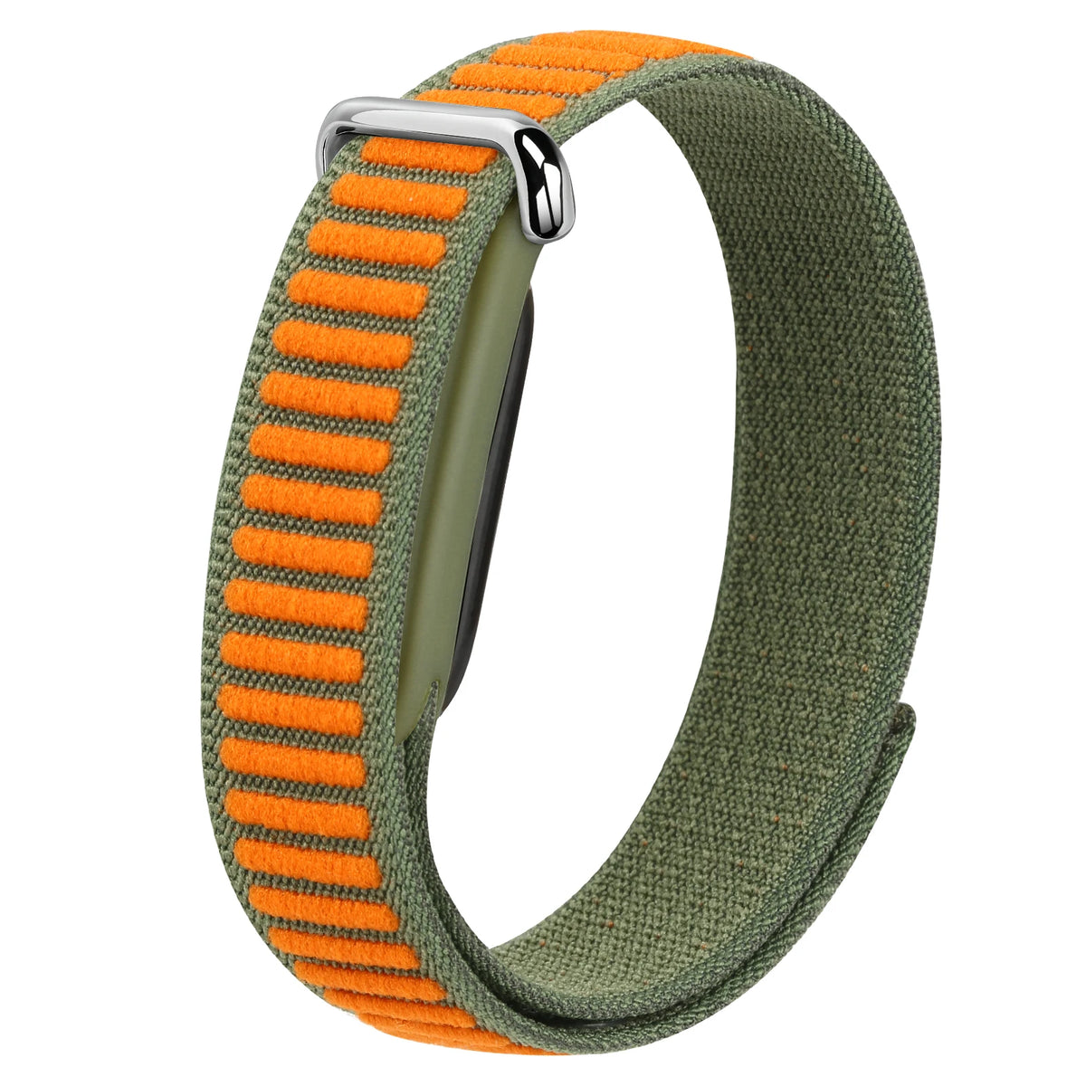 Soft Nylon Loop Watch Strap with Hook-and-Loop Closure for Google Fitbit Air