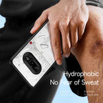 Anti-Fingerprint Transparent PC + TPU Case for Nothing Phone 3a