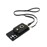 Premium Leather Crossbody Magnetic Case with Detachable Wallet for Samsung Galaxy S26 Series