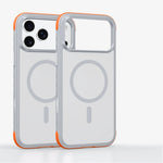 Matte Polycarbonate MagSafe Case with Shockproof TPU Bumper for iPhone 18 Series