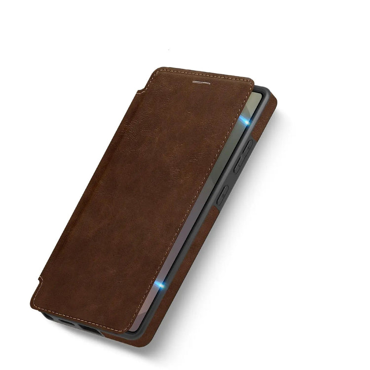 Samsung Galaxy S24 Series PU Leather Magnetic Wallet Flip Case