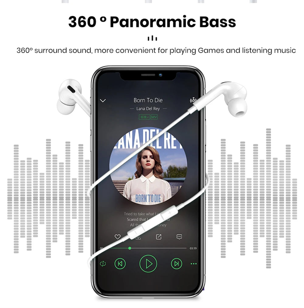 OPK F05 Wired In-Ear Earphones