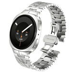 Metal Bracelet Strap with Butterfly Folding Clasp for Samsung Galaxy Watch 9