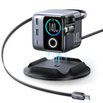 Joyroom 140W GaN Desktop Charger Retractable Cable