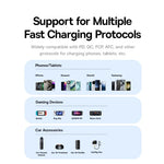 Baseus 30W Dual-Port Car Charger with USB-C PD Fast Charging