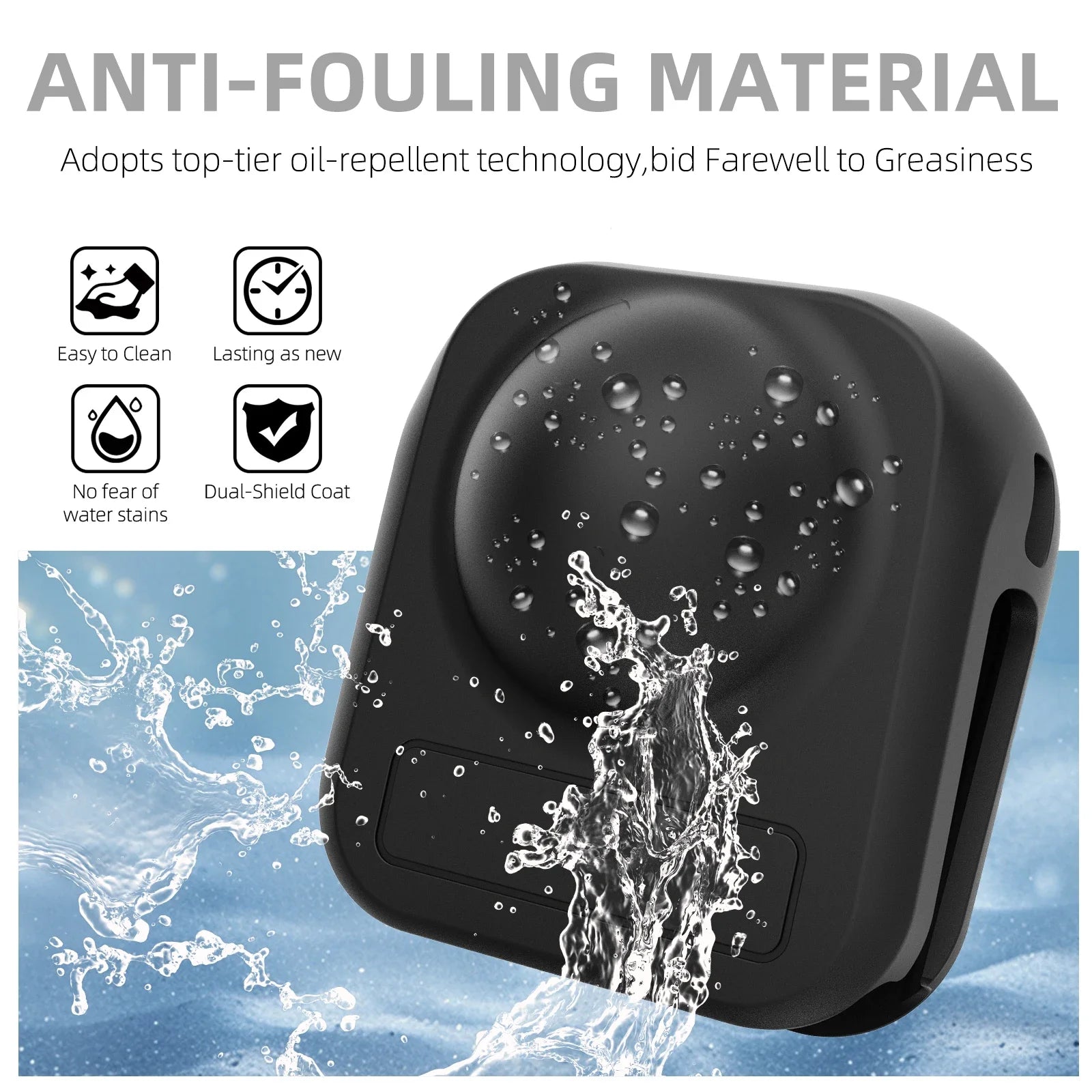 Full Coverage Silicone Lens Protector for GoPro MAX 2