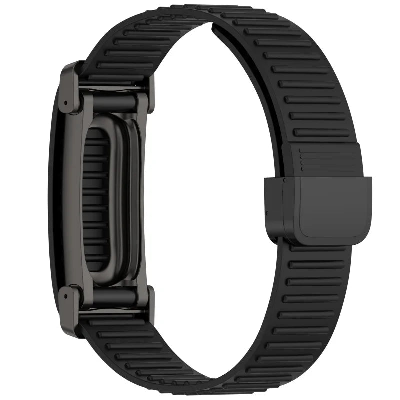 Soft Silicone Ridged Watch Strap for Google Fitbit Air