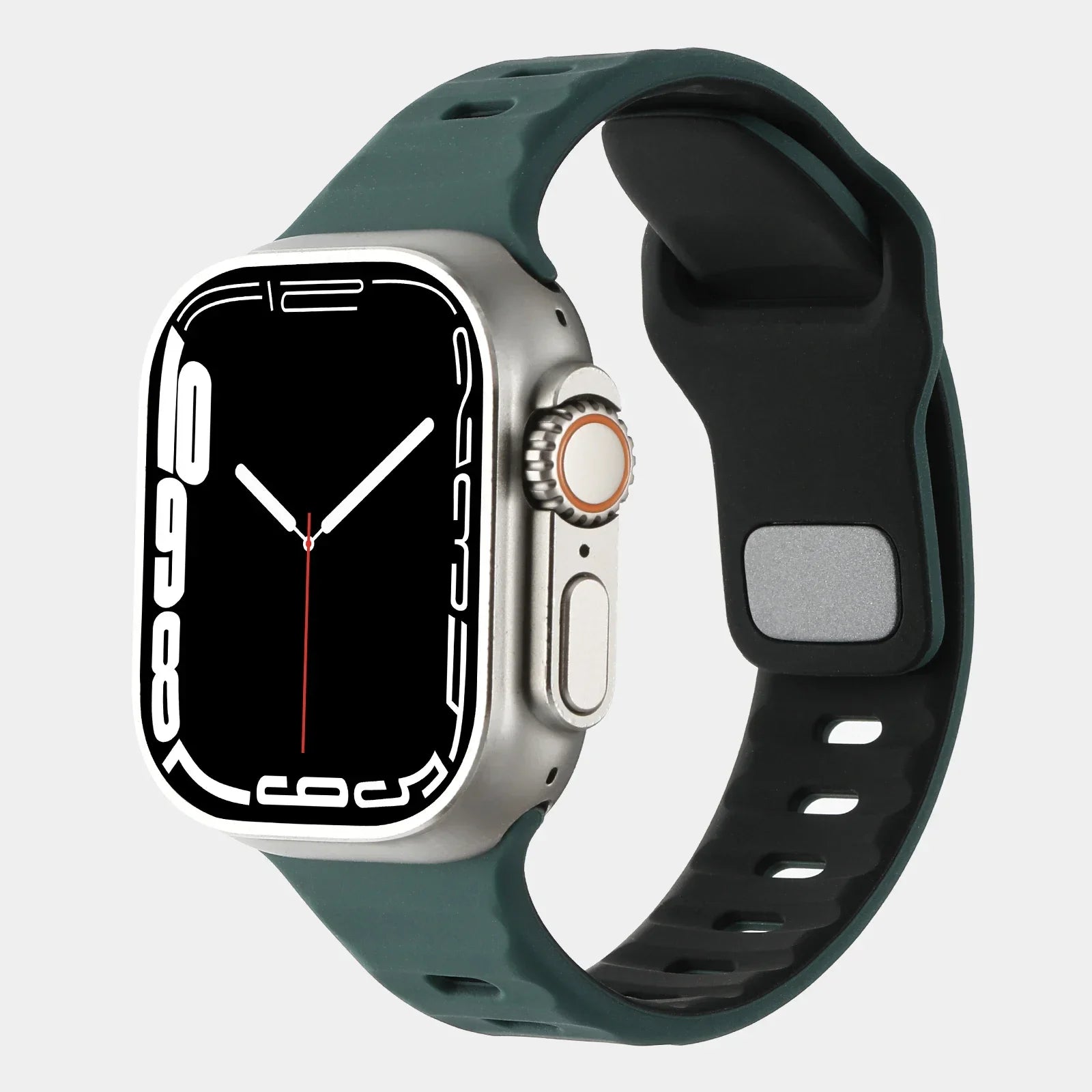 Two-Tone Silicone Sport Band for Apple Watch