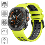 Breathable Perforated Silicone Watch Strap for Samsung Galaxy Watch Ultra 2