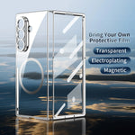 Samsung Galaxy Z Fold 7 Magnetic PC Case with Tempered Glass Film