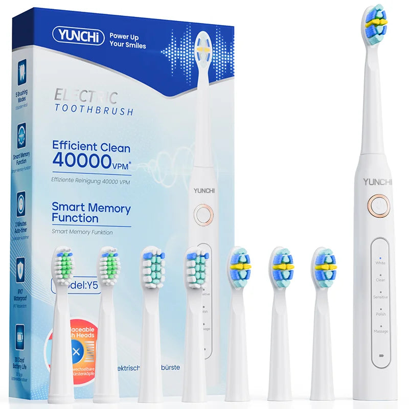 YUNCHi 507N 5 Mode Electric Toothbrush