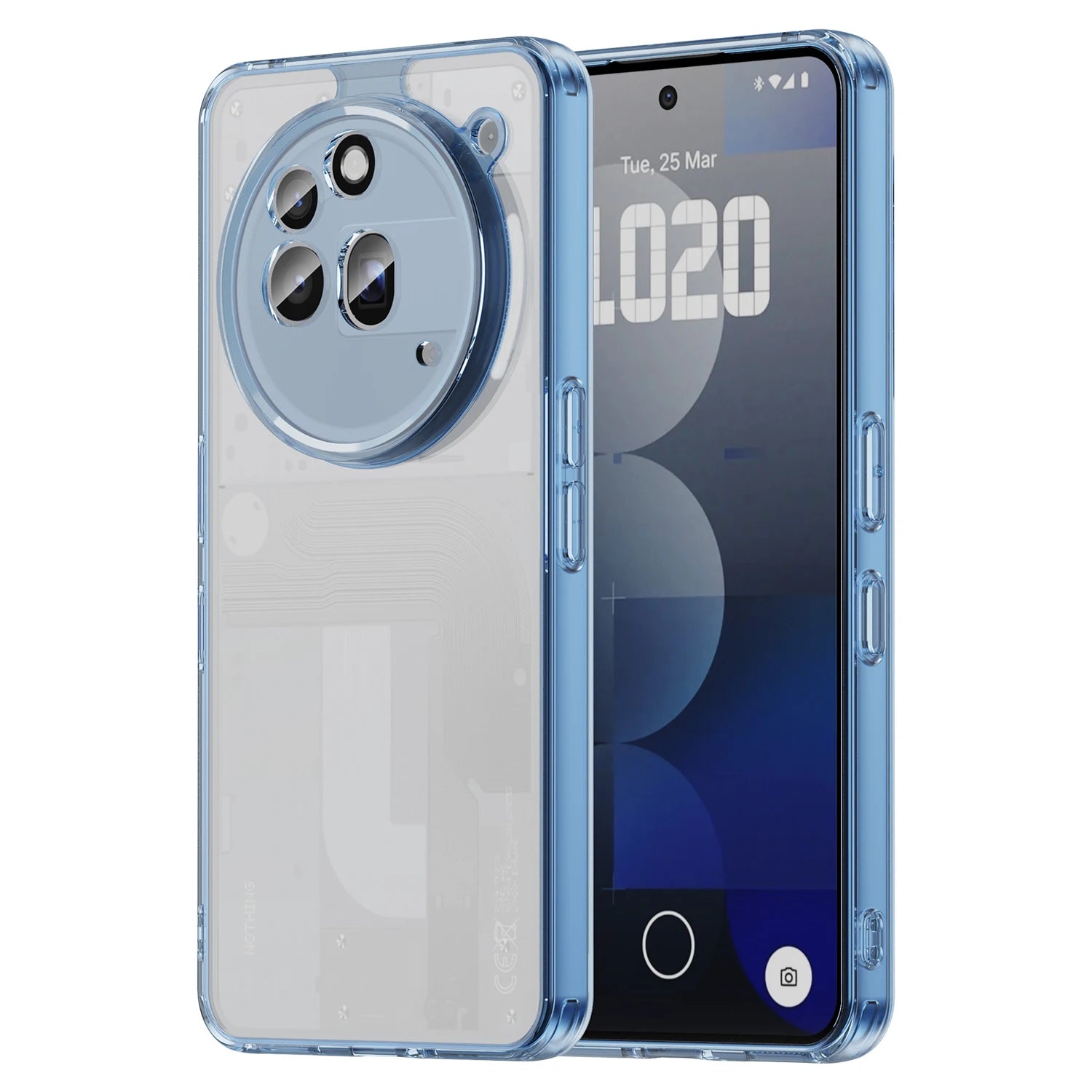Clear Shockproof Magnetic Case for Nothing Phone 3a Pro