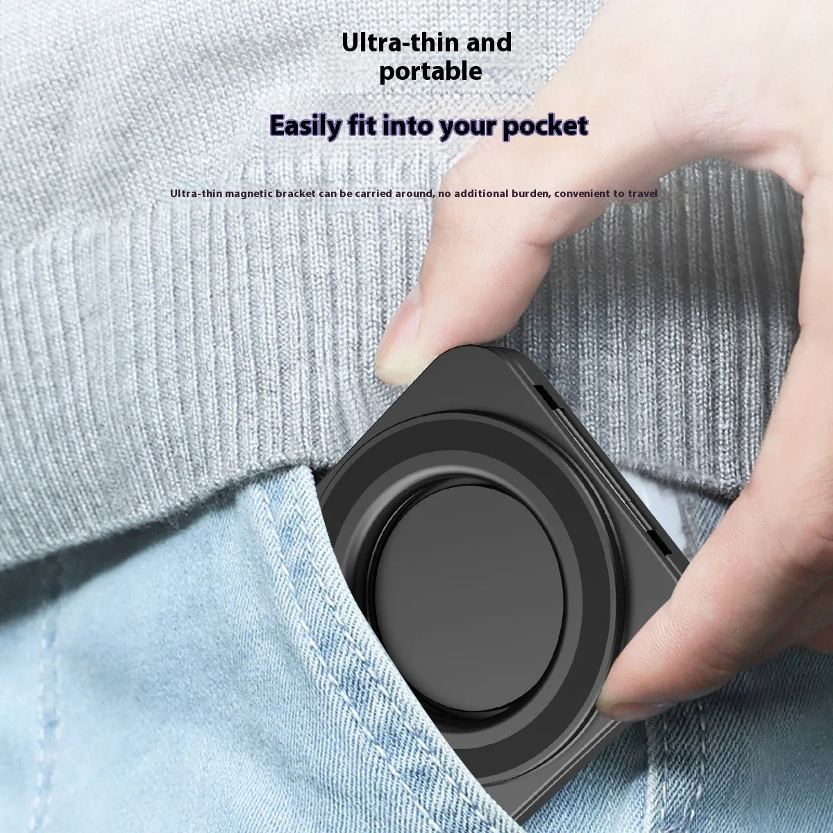 Compact Double-Sided Magnetic Phone Mount