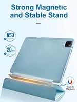 Protective Soft TPU Shockproof Case with Pencil Slot for iPad Pro M4 (2024)