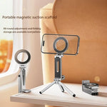 Universal Foldable Magnetic Phone Tripod Stand