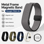 Google Fitbit Air Magnetic Nylon Replacement Band with Metal Frame
