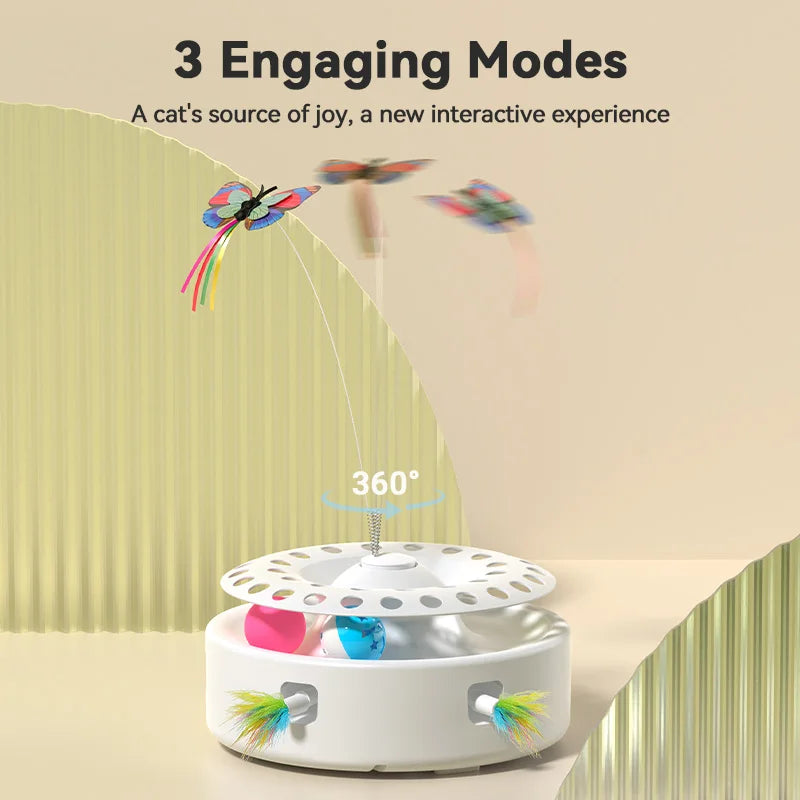 ROJECO Smart Touch Activation Cat Toy