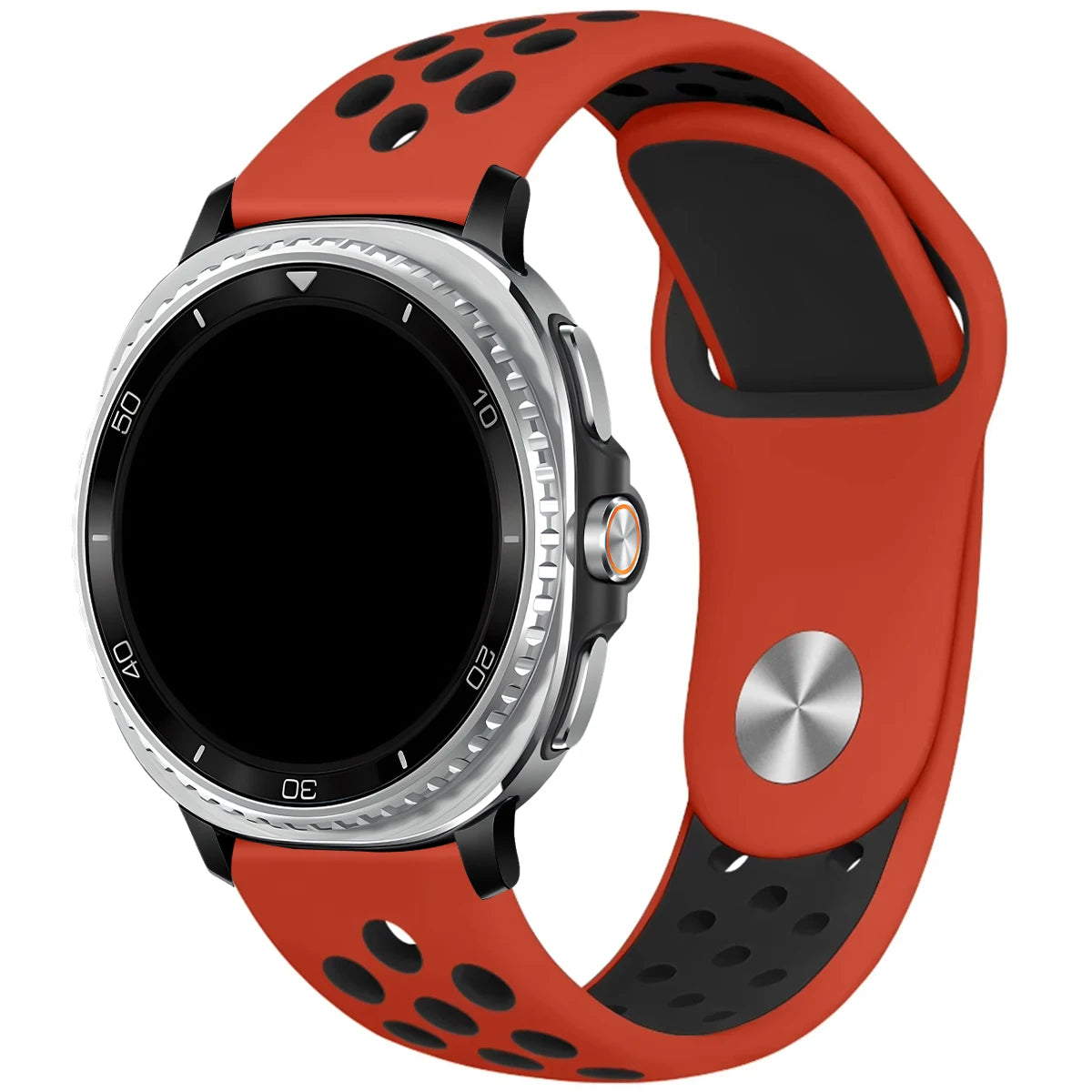 Dual Color Soft Silicone Sport Band for Samsung Galaxy Watch 8 & Galaxy Watch 8 Classic
