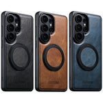 Luxury Magnetic Leather ase for Samsung Galaxy S26 Ultra