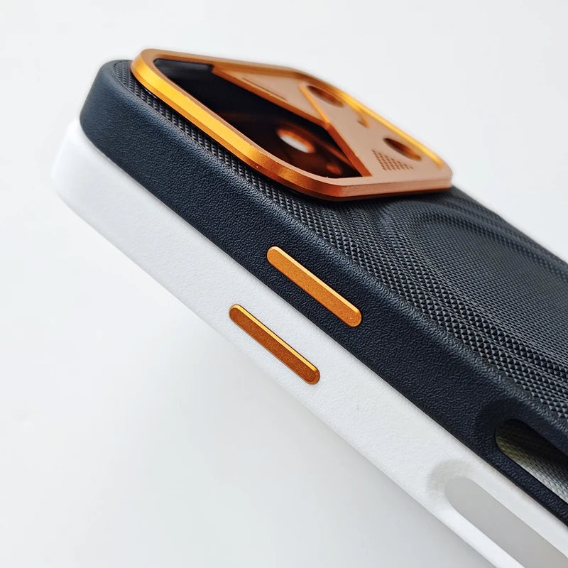 Elegant Wave Texture MagSafe Case for iPhone 17 Pro & Pro Max