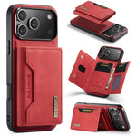 Premium Leather MagSafe Wallet Case with 3-Card Detachable Wallet for iPhone 18 Series