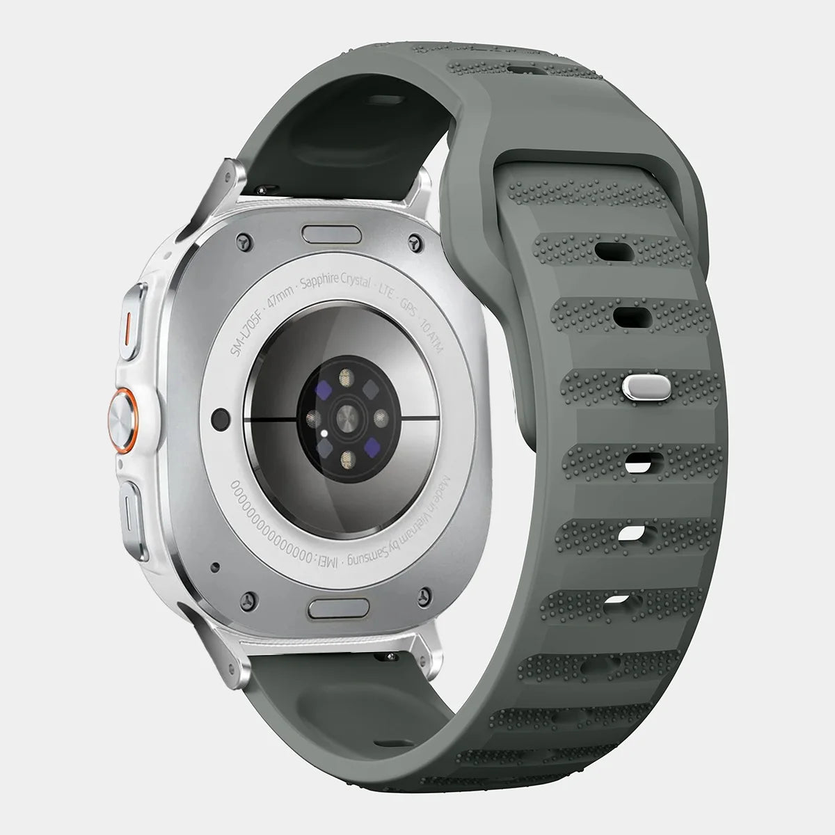 Silicone Sport Wristband for Samsung Galaxy Watch Ultra and Samsung Galaxy Watch Ultra (2025)